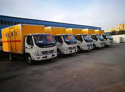板芙镇爆破器材运输车