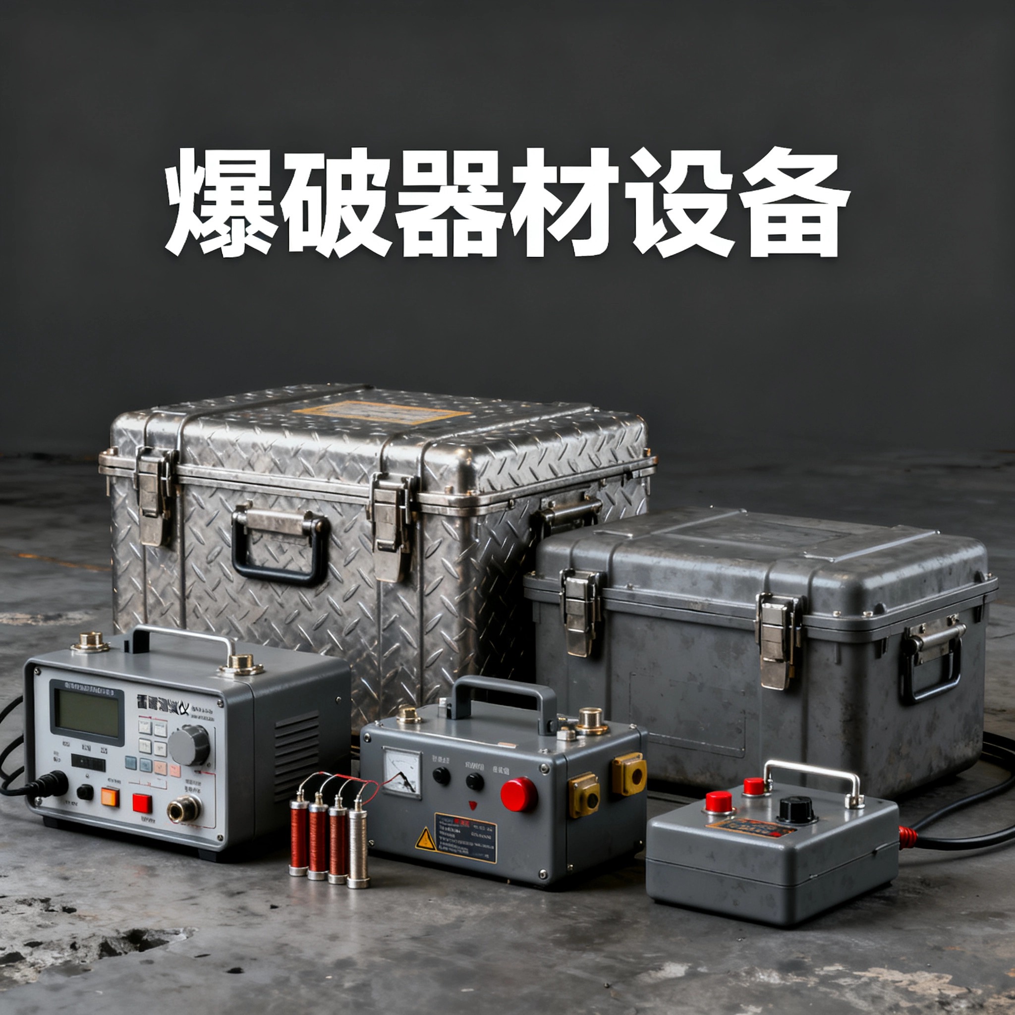 板芙镇爆破工程师的“兵器库”：常用器材一册通